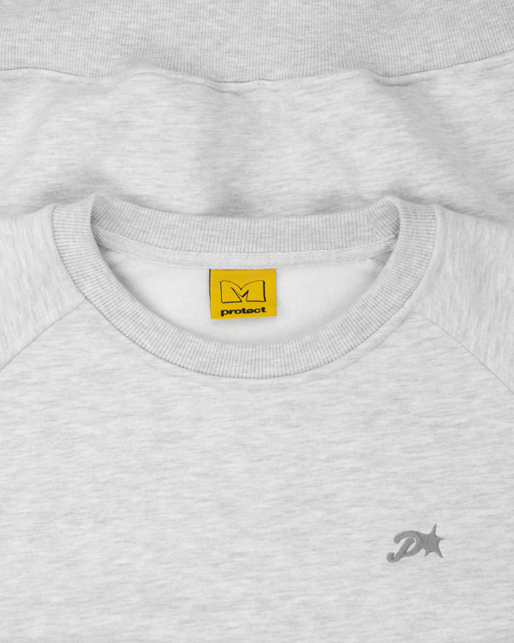 GREY DAY2DAY CREWNECK