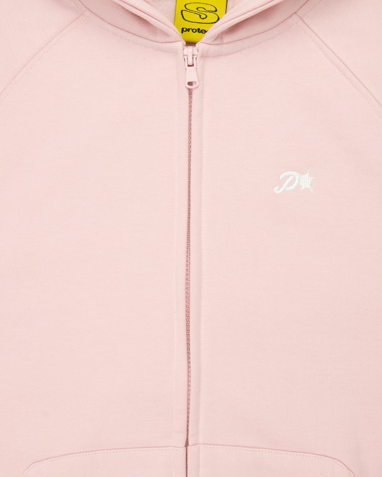 BABY PINK DAY2DAY V1 ZIP-UP HOODIE