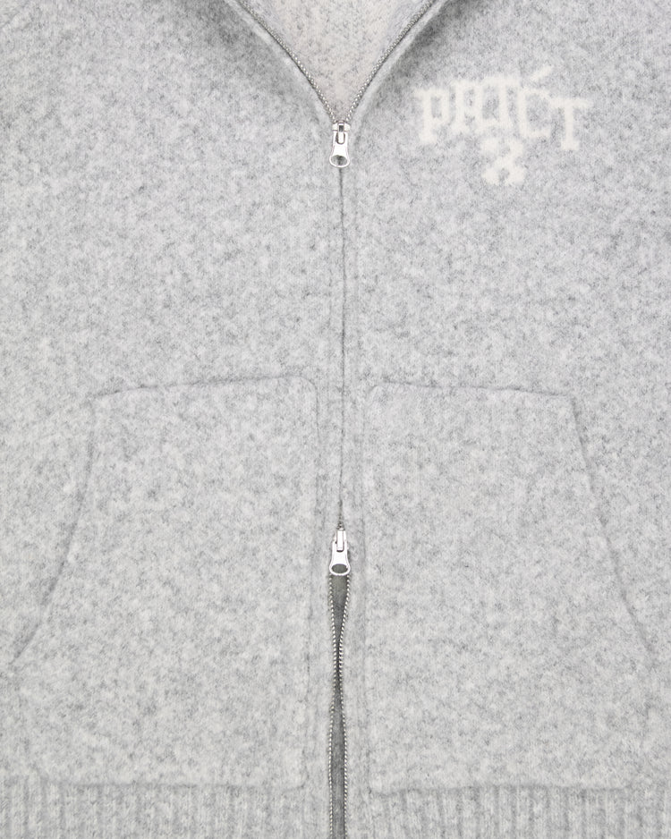 YETI KNIT ZIP-UP