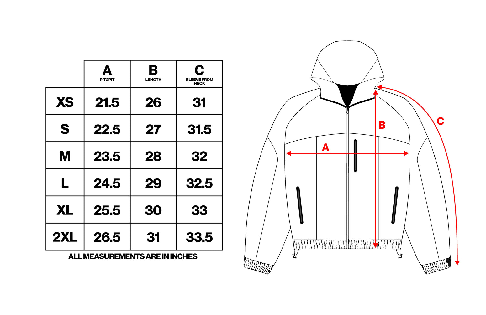 SIZE GUIDE