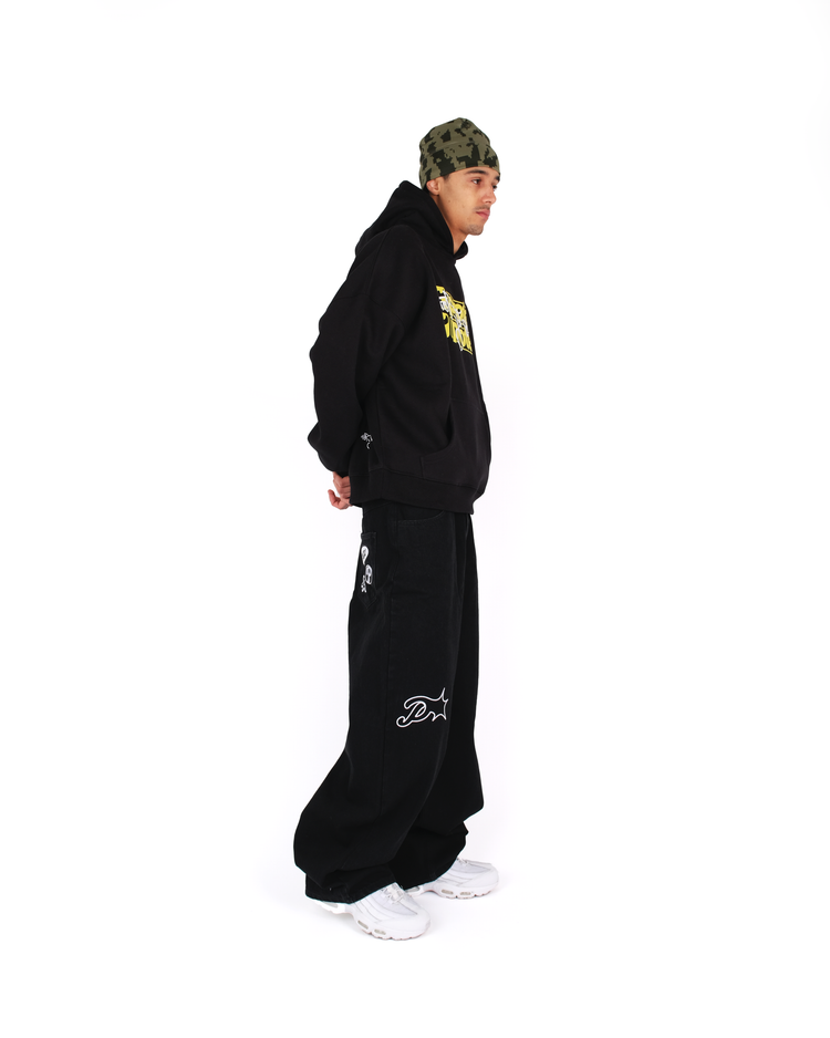 OFF BLACK TWINNERS DENIM