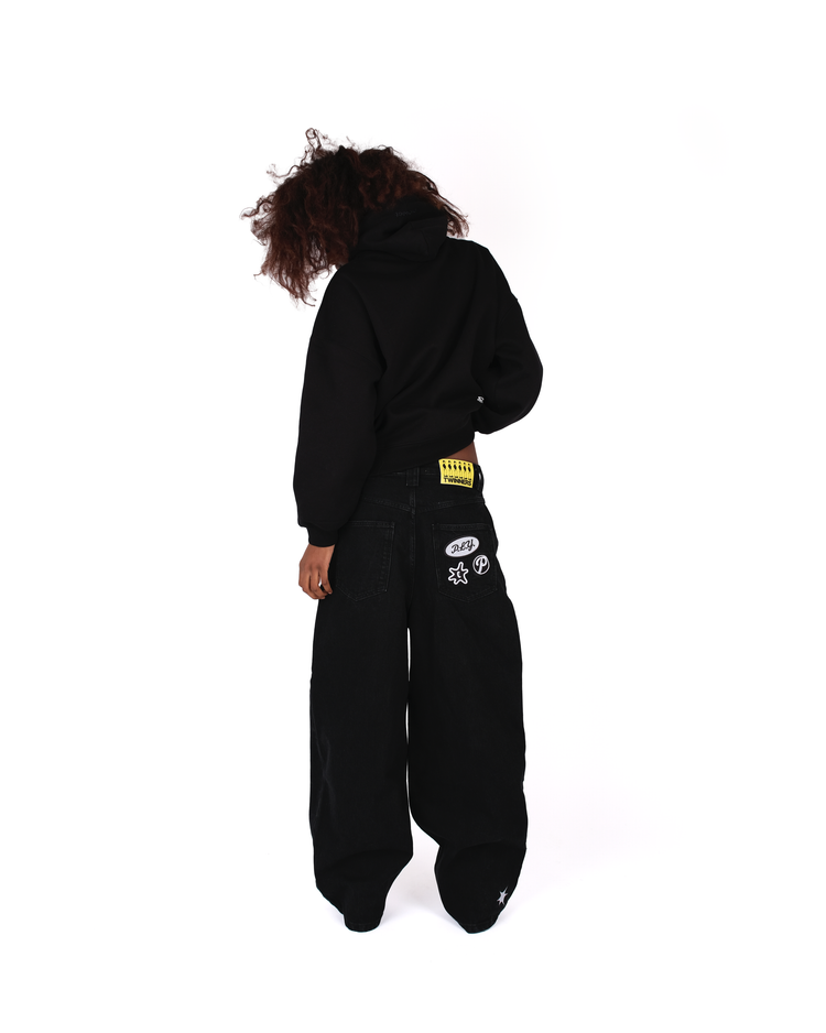 OFF BLACK TWINNERS DENIM