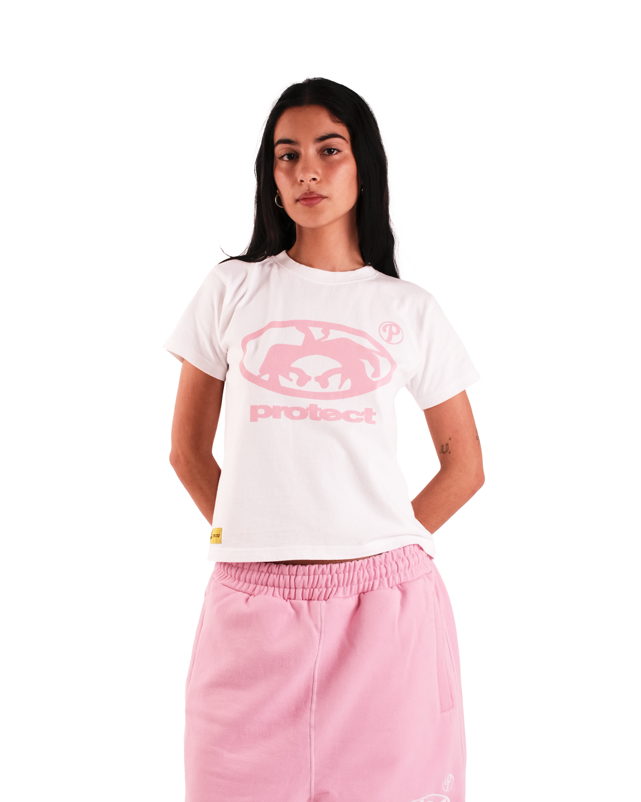 WOMENS PINK BRUDDA TEE