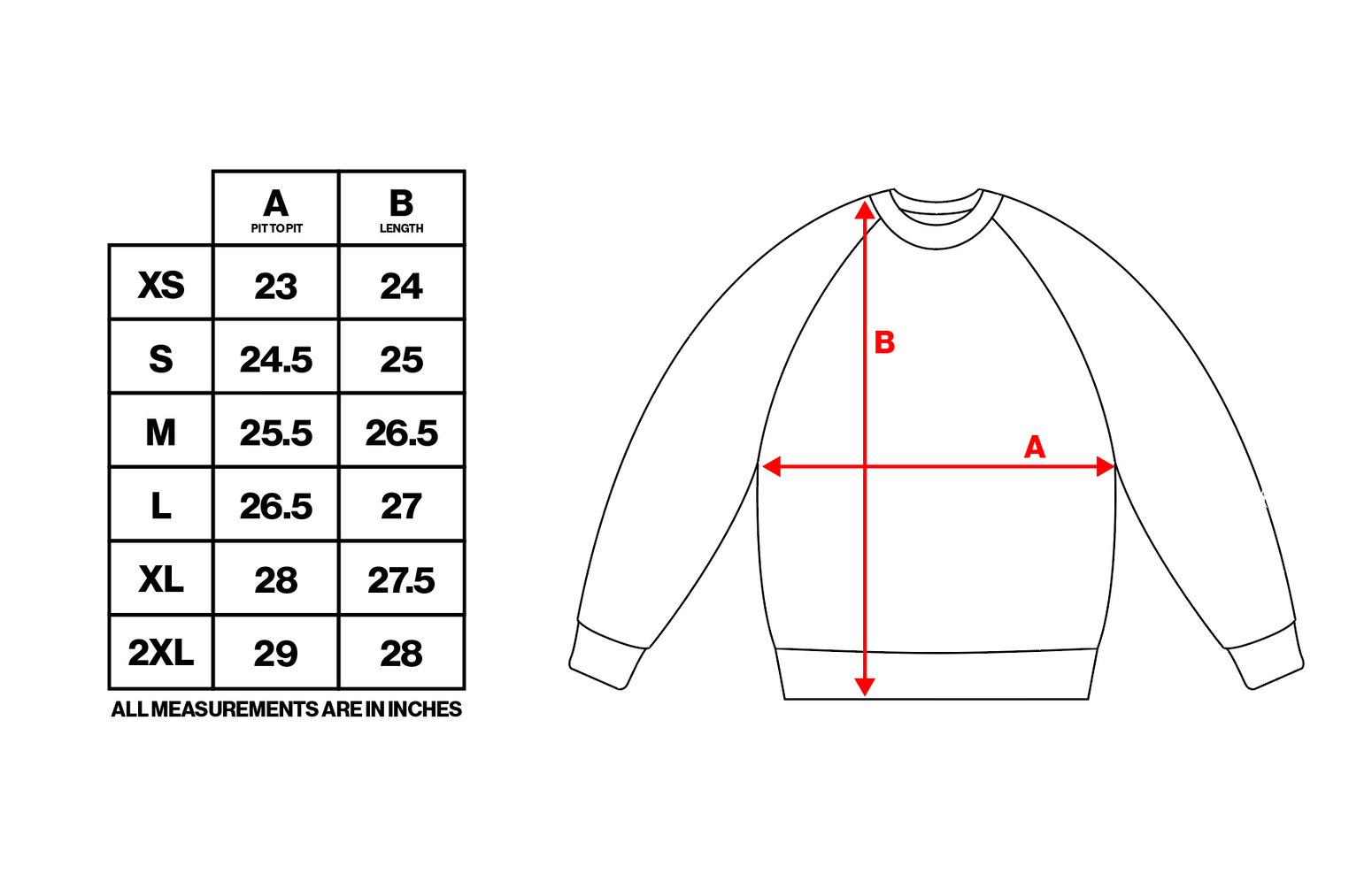 SIZE GUIDE