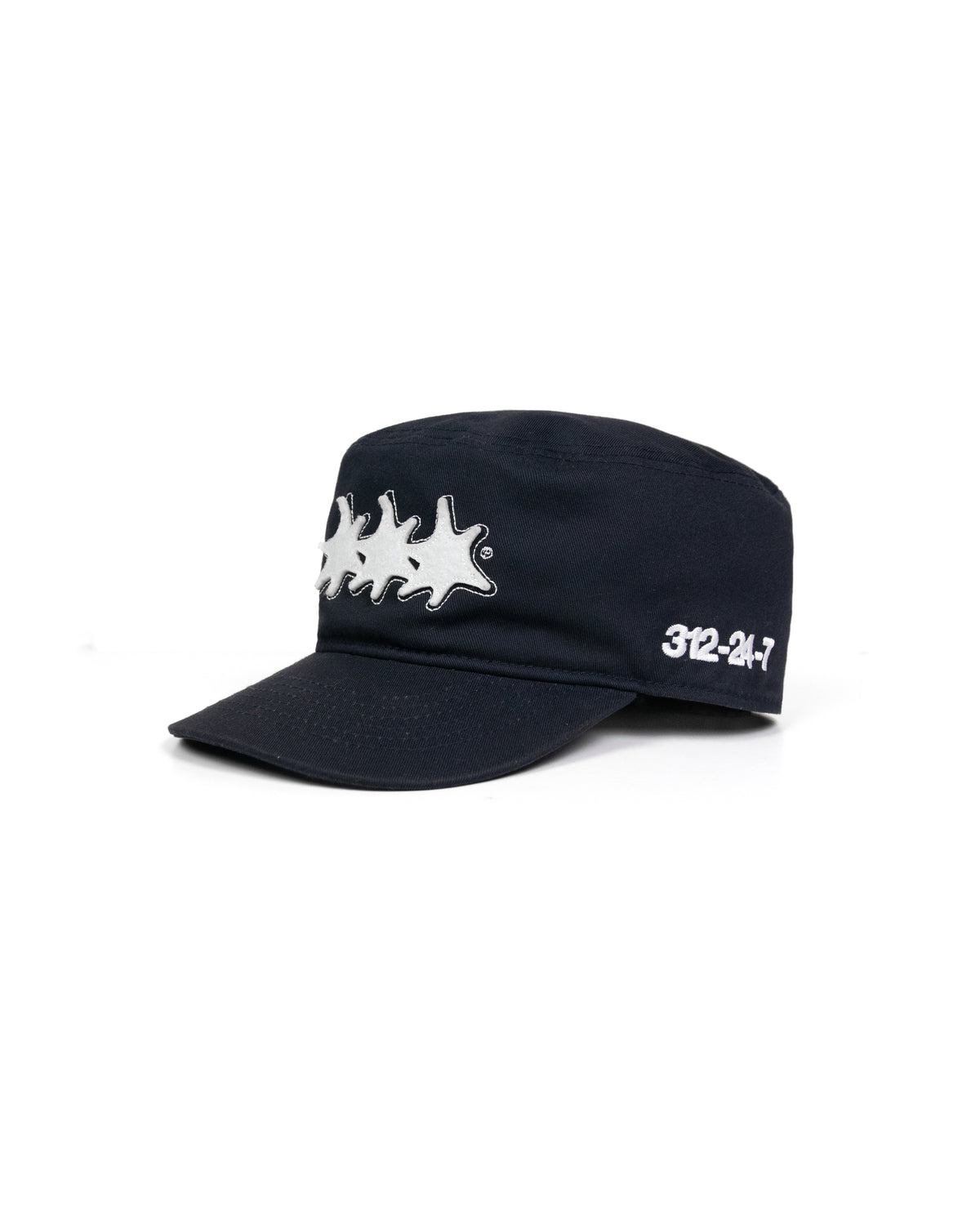 TRI-SPIKE PILLBOX CAP