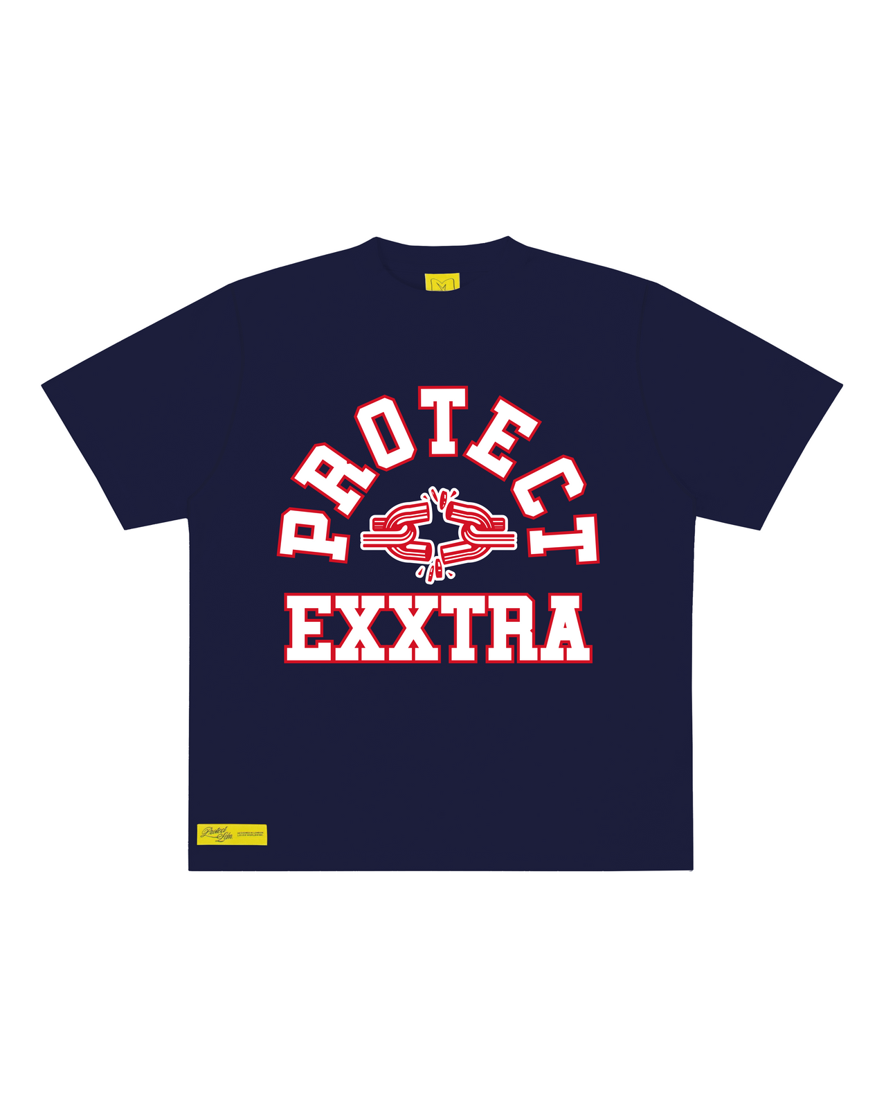 NAVY EXXTRA TEE