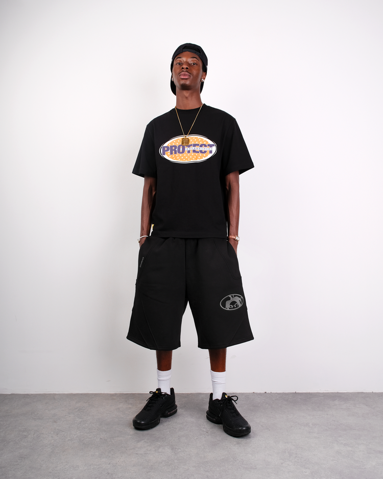BLACK BRUDDA V2 SWEAT SHORTS