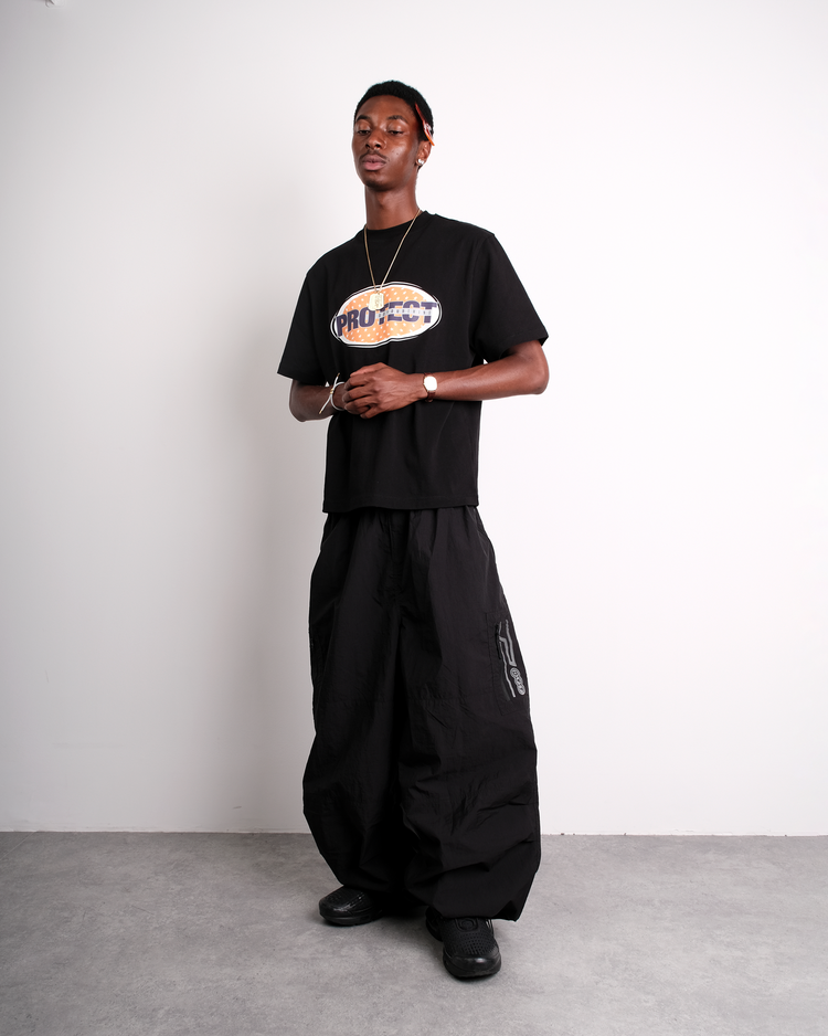 BLACK TREKKA TECH PANTS