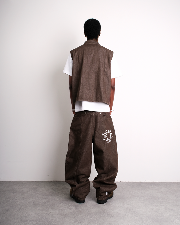 CIGAR DENIM VEST
