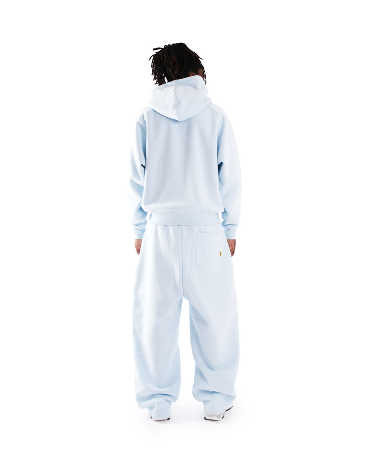 ICE BLUE DAY2DAY ZIP-UP HOODIE