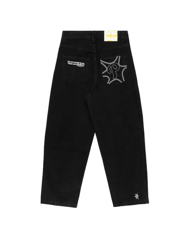 OFF BLACK BONKERS DENIM