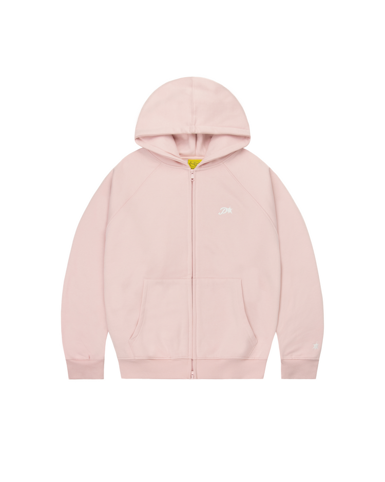 BABY PINK DAY2DAY V1 ZIP-UP HOODIE