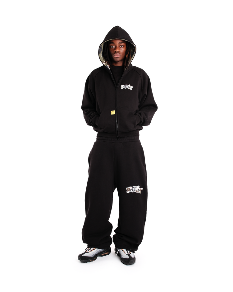 PRTCT CAMO ZIP-UP HOODIE